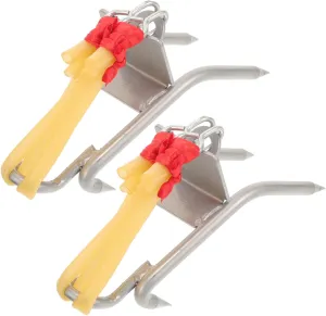UPKOCH 1 Pairs Tree Climbing Spurs Tool Climbing Spikes for Garden Use Non Slip Tree Gaffs for Fruit and Comfortable Cushioned Leg Pads Included