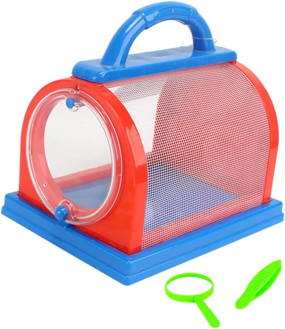 UPKOCH 1Set Adventure Magnifier Box for Educational Outdoor Exploration Insect Observation Container Nature Learning Kit for Boys for Collecting Critters
