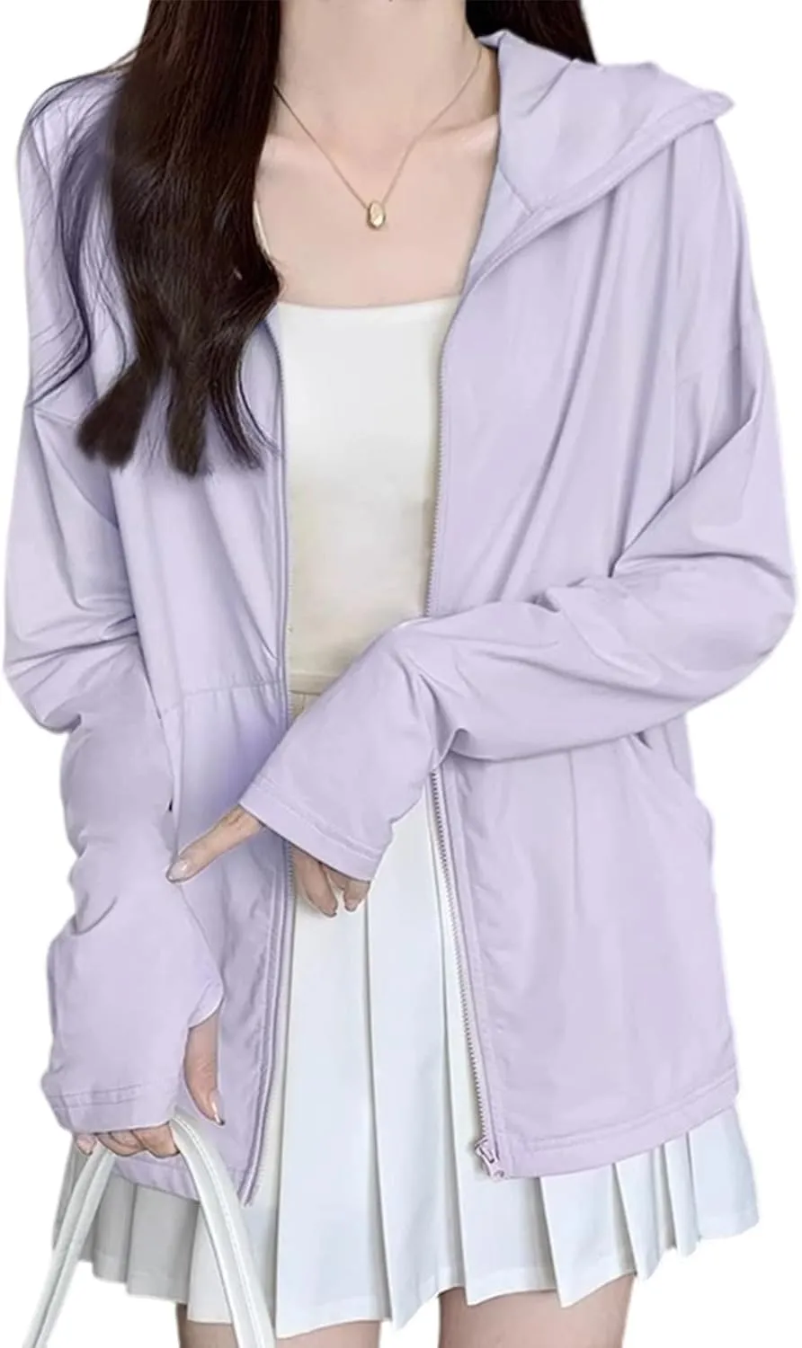 Uv Sun Protection Shirts for Women, Uv Protection Jacket, for Fishing, Outdoor Trips, Traveling, Skin