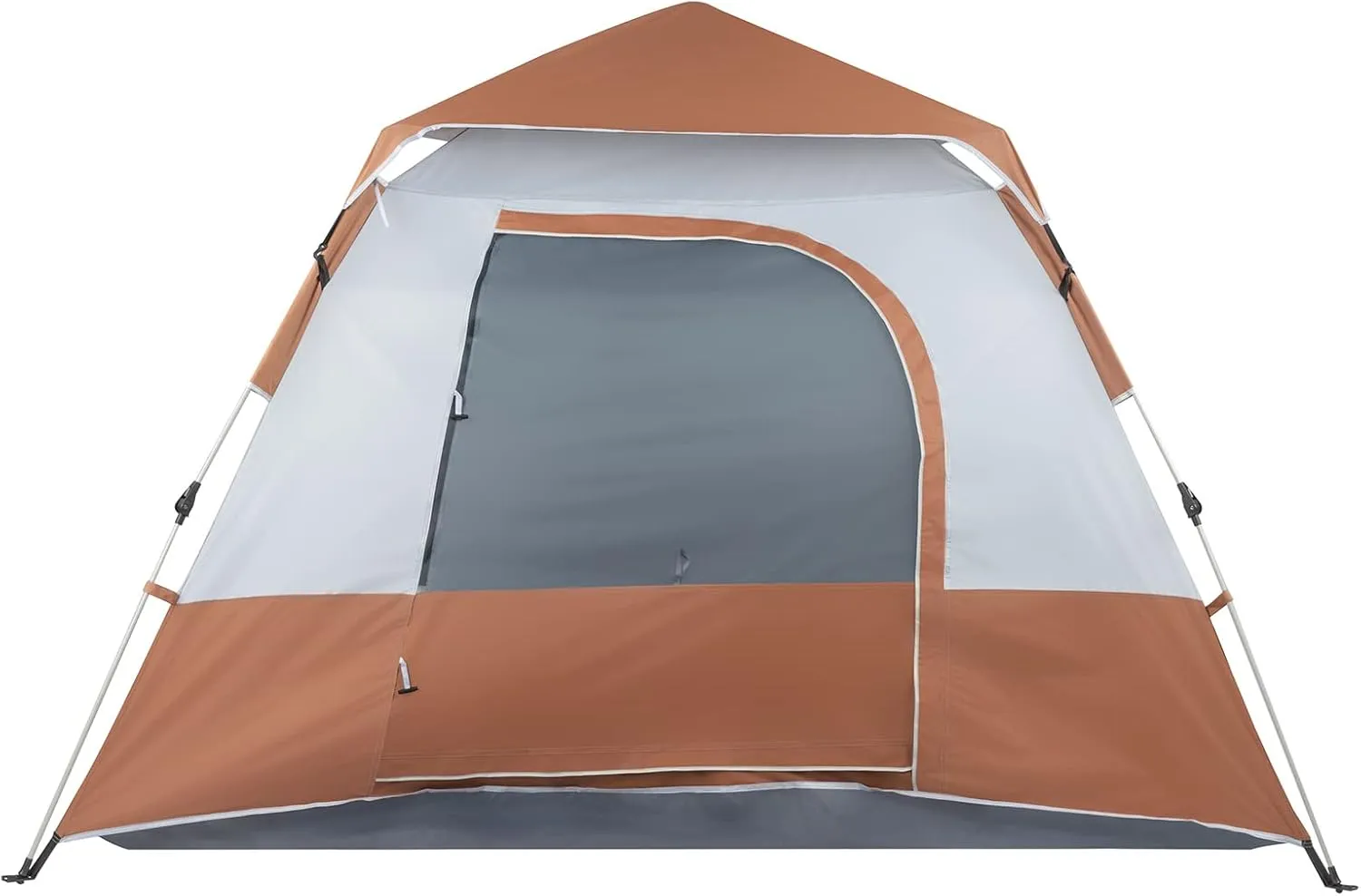 Vasitelan Pop Up Camping Tent, 4 Person Dome Tent, Outdoor Camp Tent for Camping, Festivals, Backyard