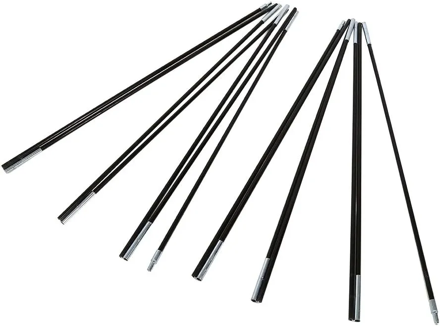 VGEBY 2 Sets 7 Sections Fiber Glass Tent Pole Kit Support Frames Camp Tent And Accessories Fiberglass Tent Poles Tent Poles Replacement Tent Poles Replacement Fiberglass Tent Pole Replacement