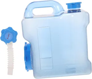 VICASKY Camping Water Storage Jug with Spigot 7.5l Collapsible Outdoor Water Tank Leakproof