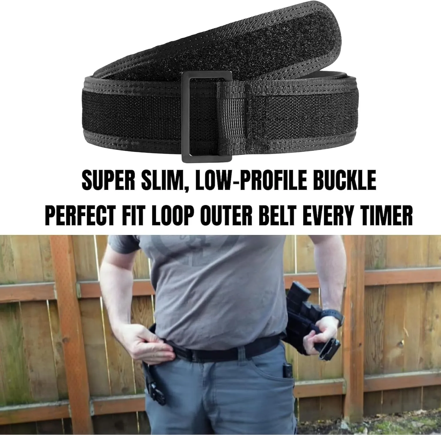 Vismix 1.5" Hook Liner Inner Belt for 1.75"-2" Loop Outer Belt