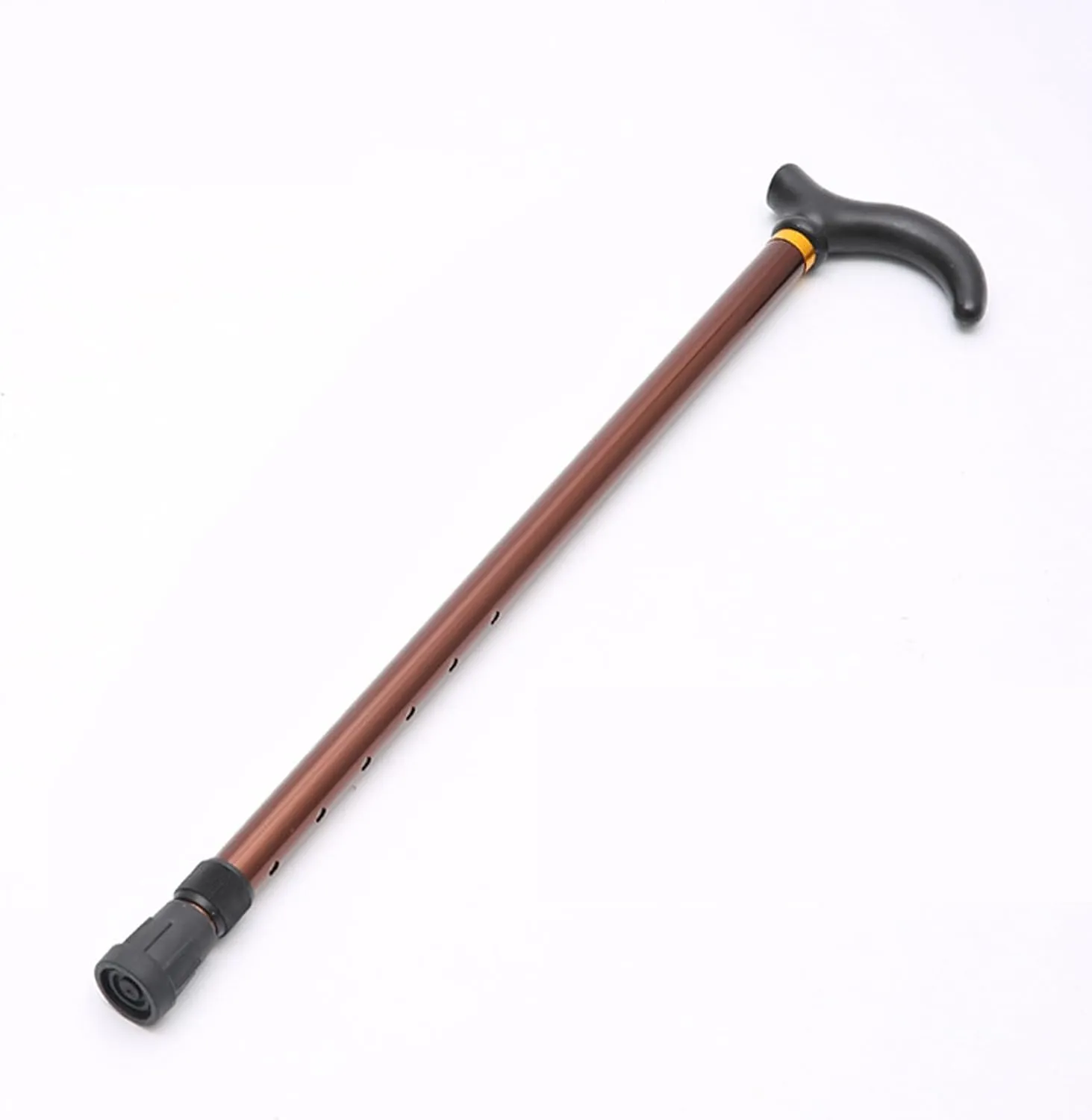 Walking Cane Adjustable Walking Stick Cane 2 Section Stable Anti Shock Cane Crutch for Old Man Hiking Trekking Poles Cane Walking Stick