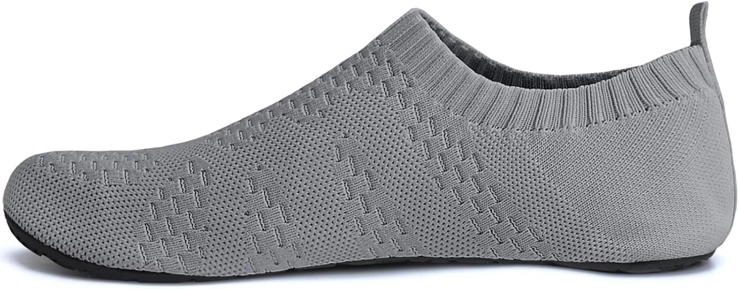 WateLves Barefoot Water Shoes for Women Men Travel Slippers Socks House Shoes Quick-Dry Aqua Socks for Beach Swim Pilates Yoga Dancing Camping Must Haves