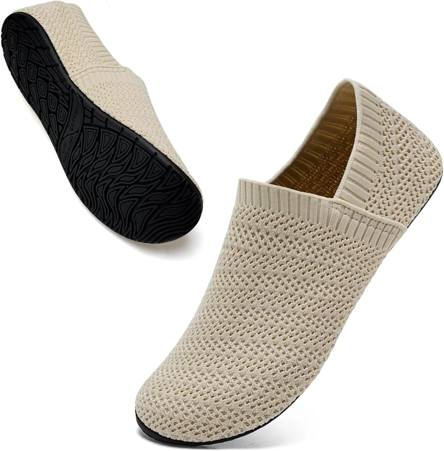 WateLves Barefoot Water Shoes for Women Men Travel Slippers Socks House Shoes Quick-Dry Aqua Socks for Beach Swim Pilates Yoga Dancing Camping Must Haves