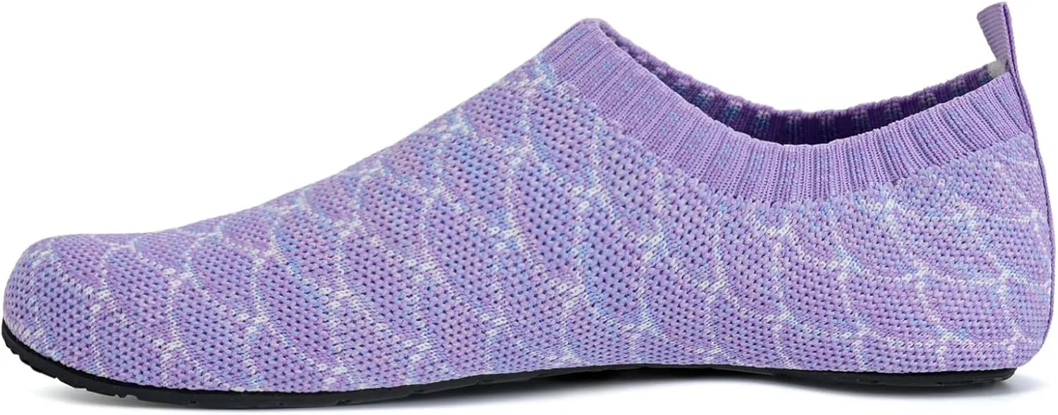 WateLves Barefoot Water Shoes for Women Men Travel Slippers Socks House Shoes Quick-Dry Aqua Socks for Beach Swim Pilates Yoga Dancing Camping Must Haves