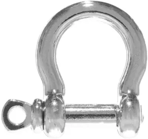 West Coast Paracord Shackles – Stainless Steel, Black, Chrome – Multiple Sizes and Pack Options