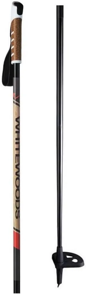 Whitewoods Cross Trail Adult Cross-Country Nordic Ski Poles, 120-160cm