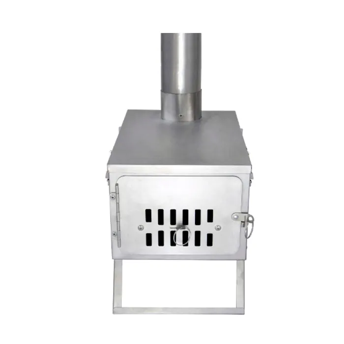 Winnerwell Fastfold Titanium Camping Stove 910214 戶外摺疊鈦金屬煙囪柴火爐