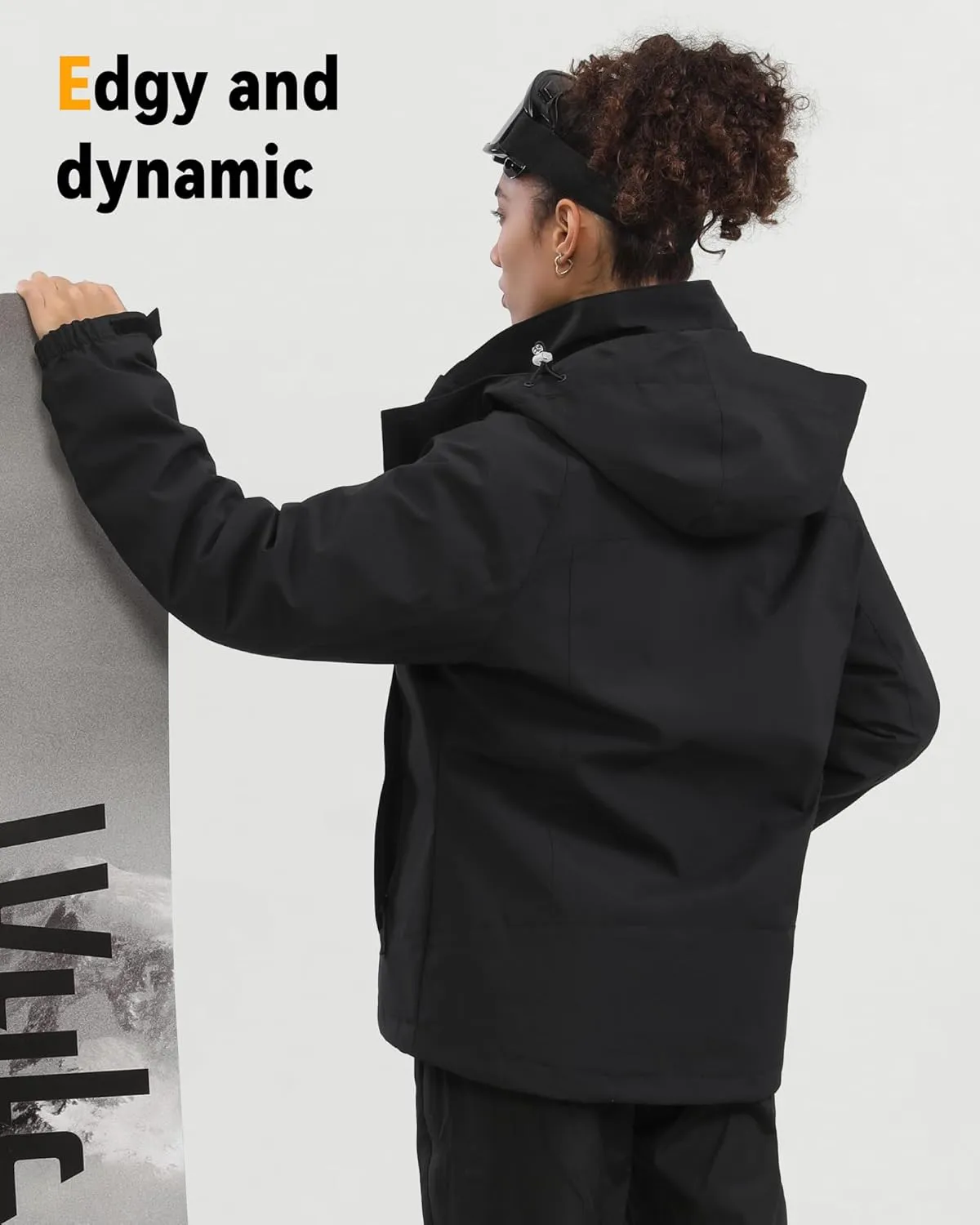Wulcea 3-in-1 Graphene Heated Jacket For Women 12V 18400mAh Fast Charge With Large Capacity