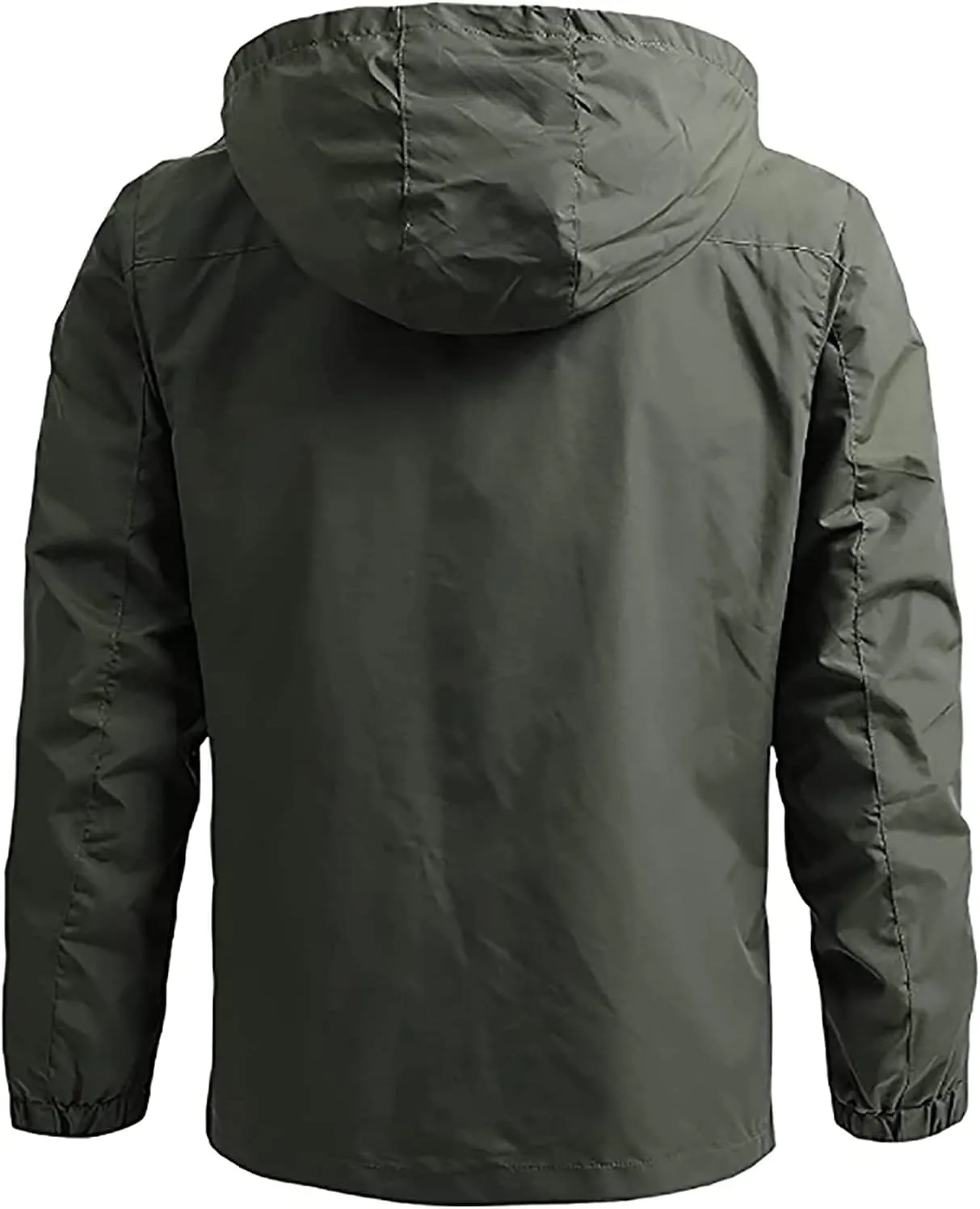 YANFU jacket Men's Softshell Jacket, Outdoor Functional Jacket, Leisure Jacket, Waterproof, Breathable, Windproof, Hiking