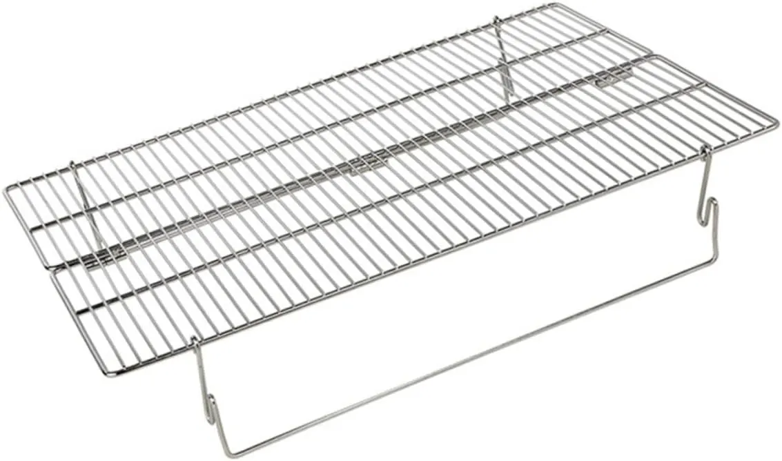 Yardwe Stainless Steel Bbq Grilling Grid Folding Grill Grate for Barbecue Outdoor Camping Grill