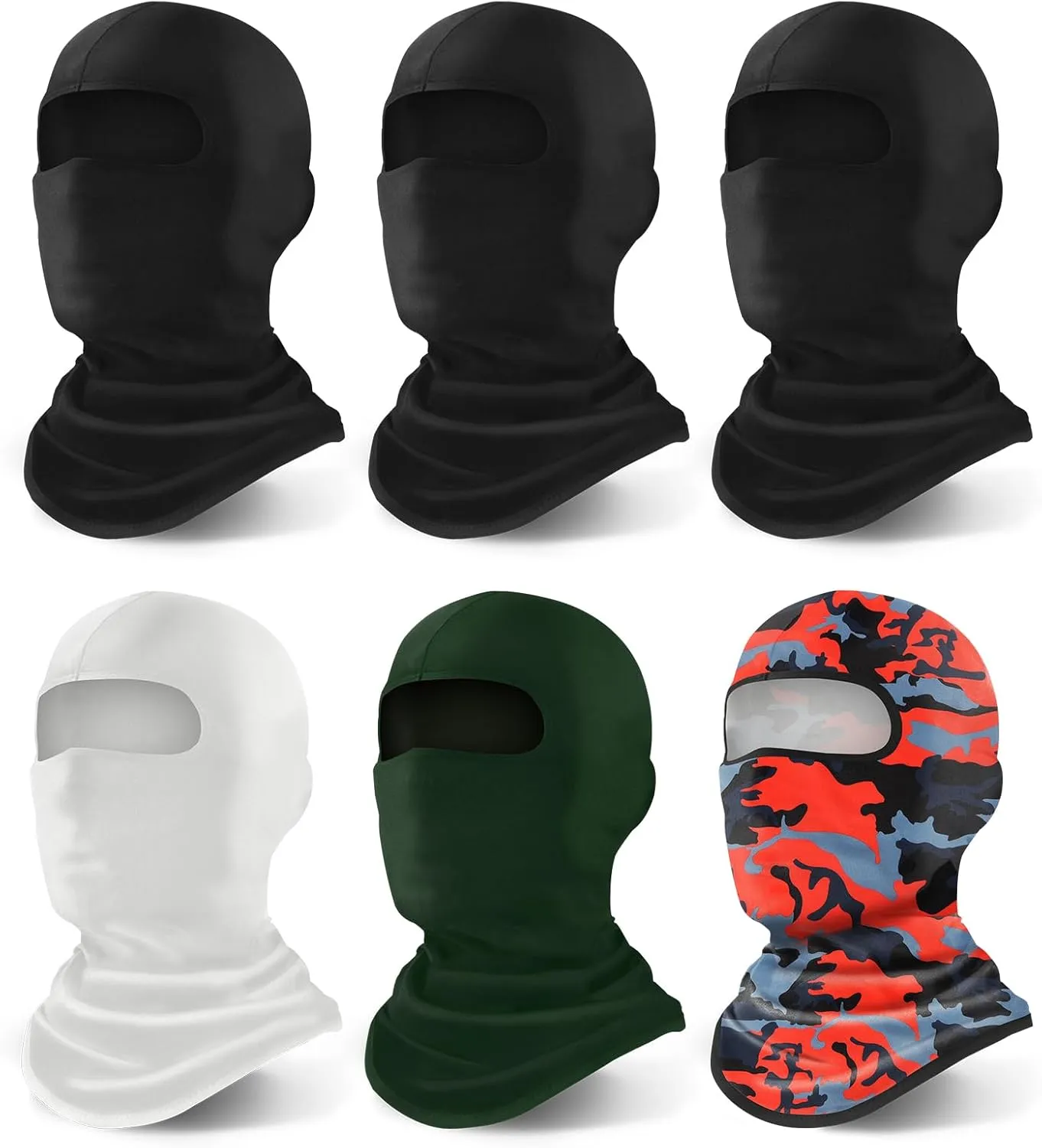YESLIFE Ski Mask, Face Mask for Men and Women – Skiing, Snowboarding, Motorcycle, UV Protection & Wind Protection