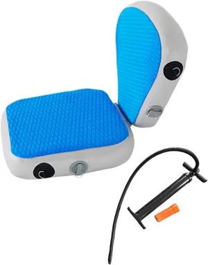 YIJU Inflatable Kayak Seat Canoe Seat Support Backrest Non Slip Paddle Cushion Kayak Cushion for Rowboat Camping Bleachers