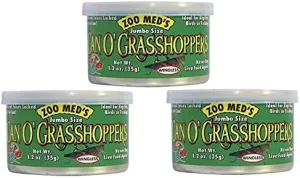 Zoo Med Can O` Grasshoppers 20 Count (Pack of 3)